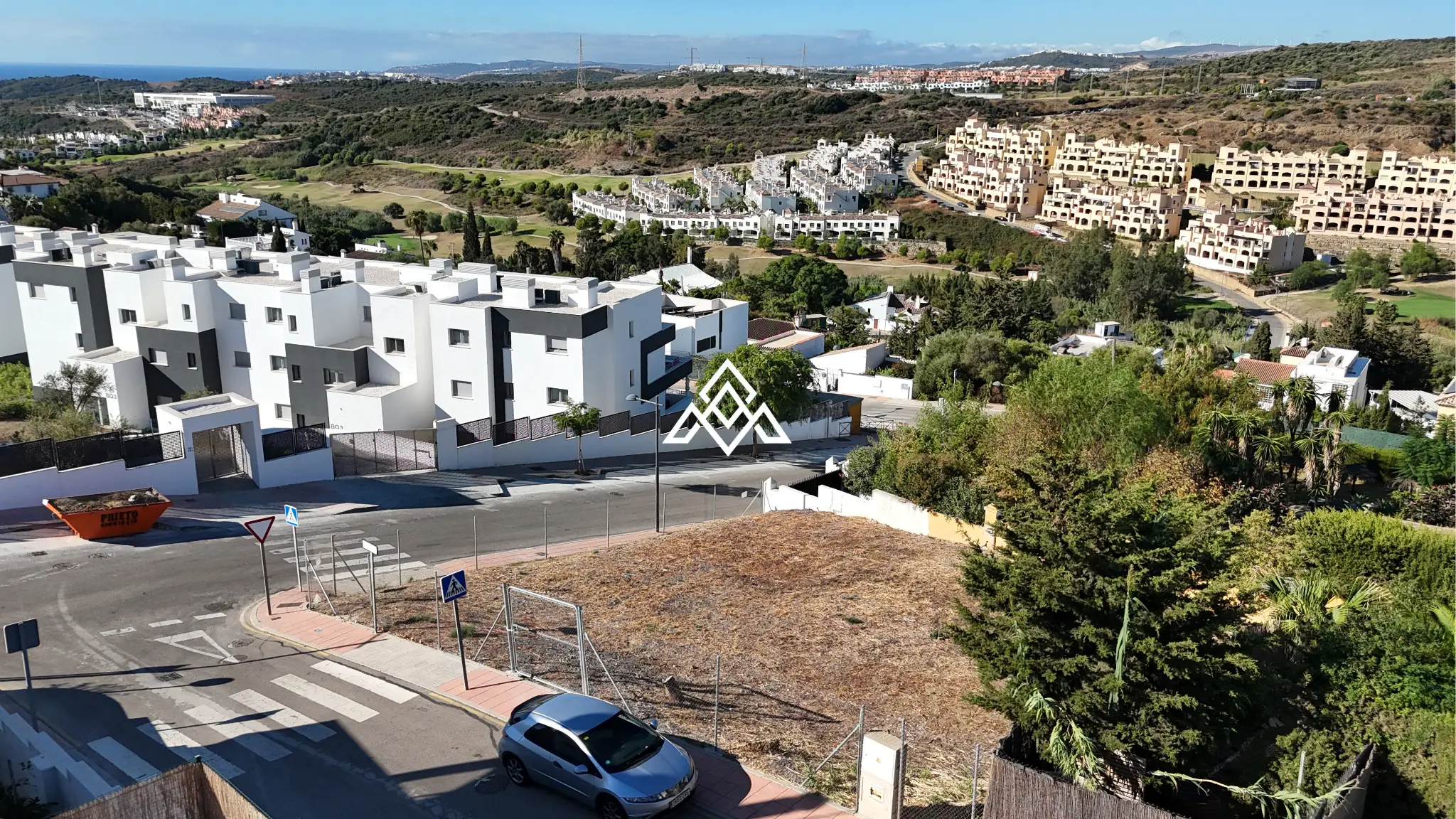 MPA-0132 Plot for sale in Valle Romano, Estepona, with southwest orientation, golf course and Mediterranean Sea views.
