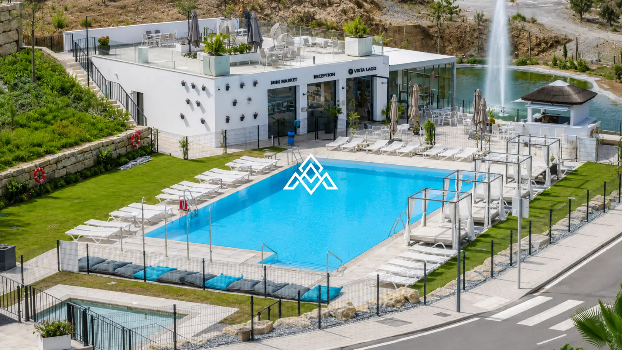 Hacienda el Sueño Apartment with 29 m² terrace and swimming pool views in Mijas