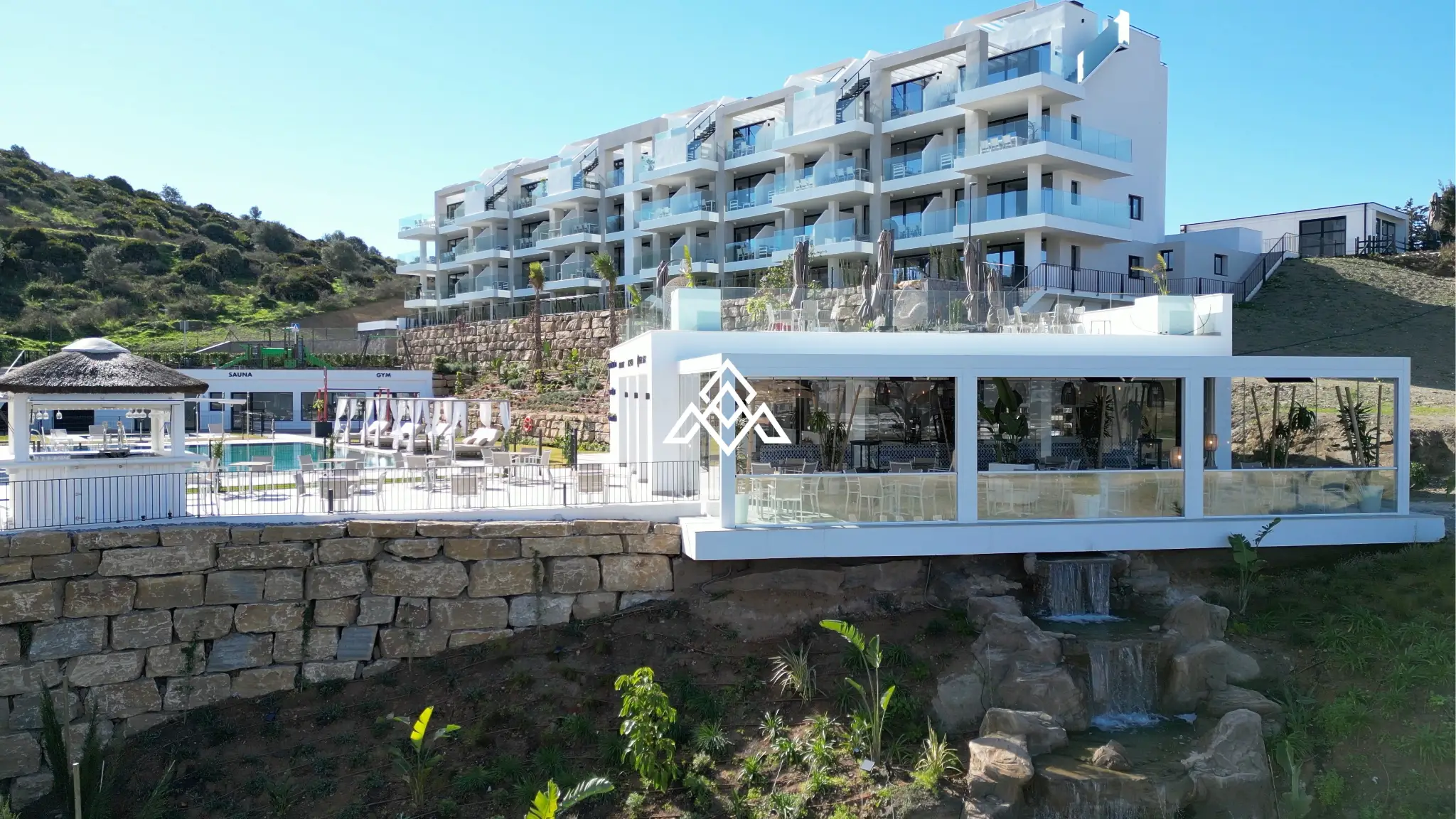 MPA-0133 Hacienda el Sueño Apartment with private garden terrace and pool views in Mijas