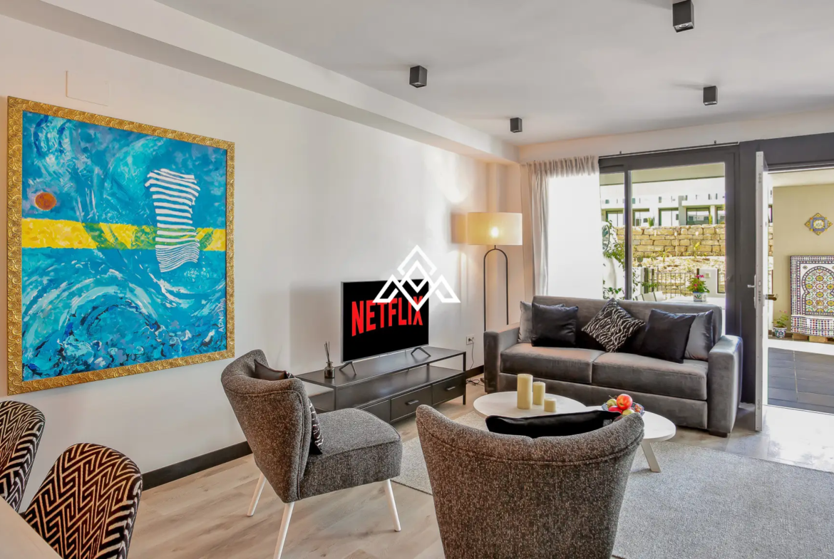 Hacienda el Sueño Apartment with 29 m² terrace and swimming pool views in Mijas